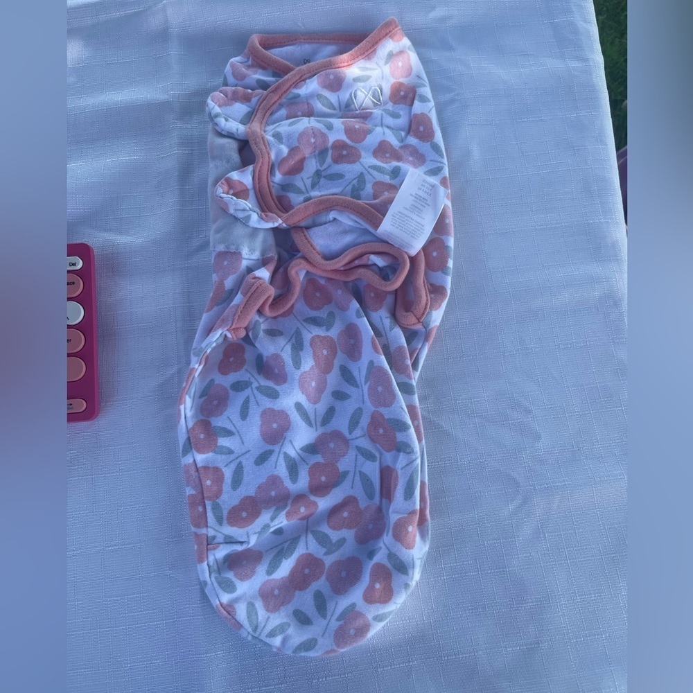 🪩 Swaddle Me | Floral Print | Baby Swaddle | SM/MD